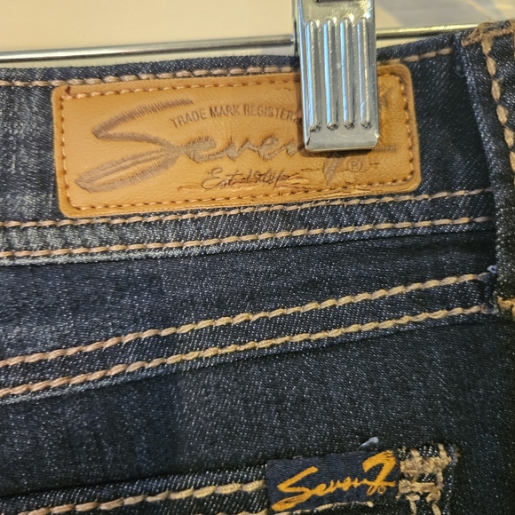Seven7 bootcut jeans size10..nwt..darkwash..nice looking jean - Picture 13 of 16